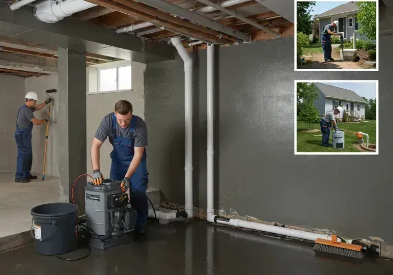 Basement Waterproofing and Flood Prevention process in Morrisville, NC